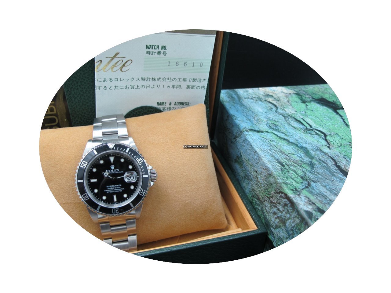 Rolex SUBMARINER 16610 (SWISS Dial) with...