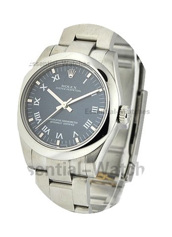 Rolex Used Mid Size No Date 31mm with Bl...