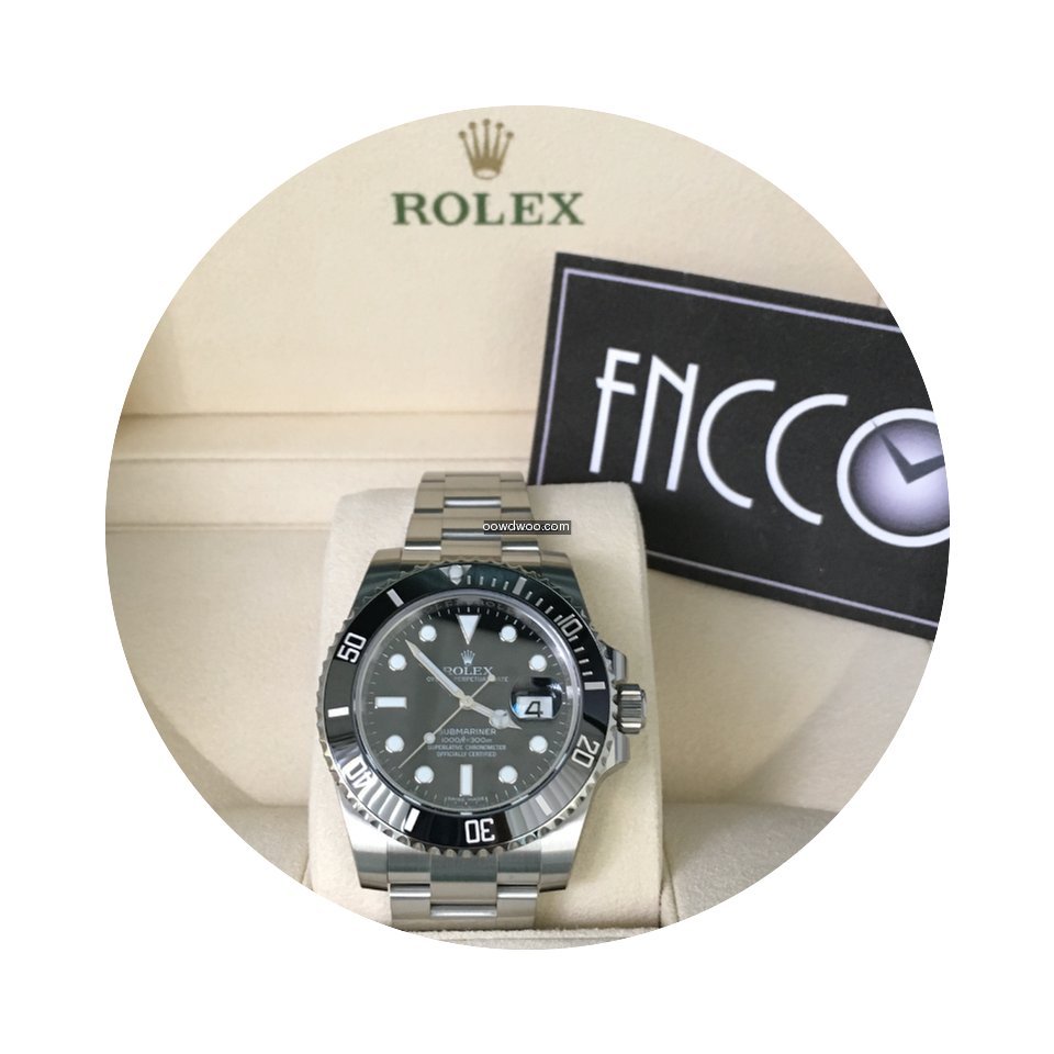 Rolex 116610LN Black Submariner Date Cer...