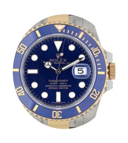 Rolex Submariner 116613lb Steel, Yellow ...