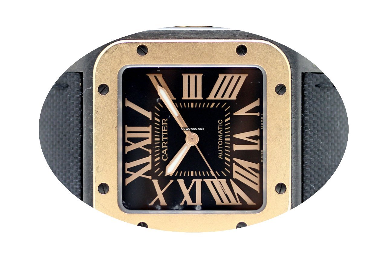 Cartier Santos 100 Steel & Gold...
