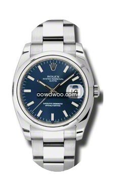 Rolex Date 34mm Domed Bezel - Oyster Bra...