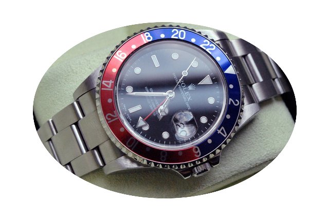 Rolex GMT Master II 16710 LC100, Pepsi/C...
