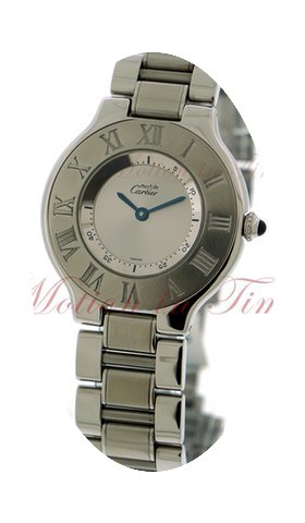 Cartier Must 21 Large, Silver Dial - Sta...