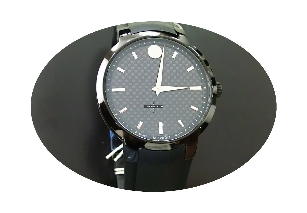 Movado Gravity Black Carbon...