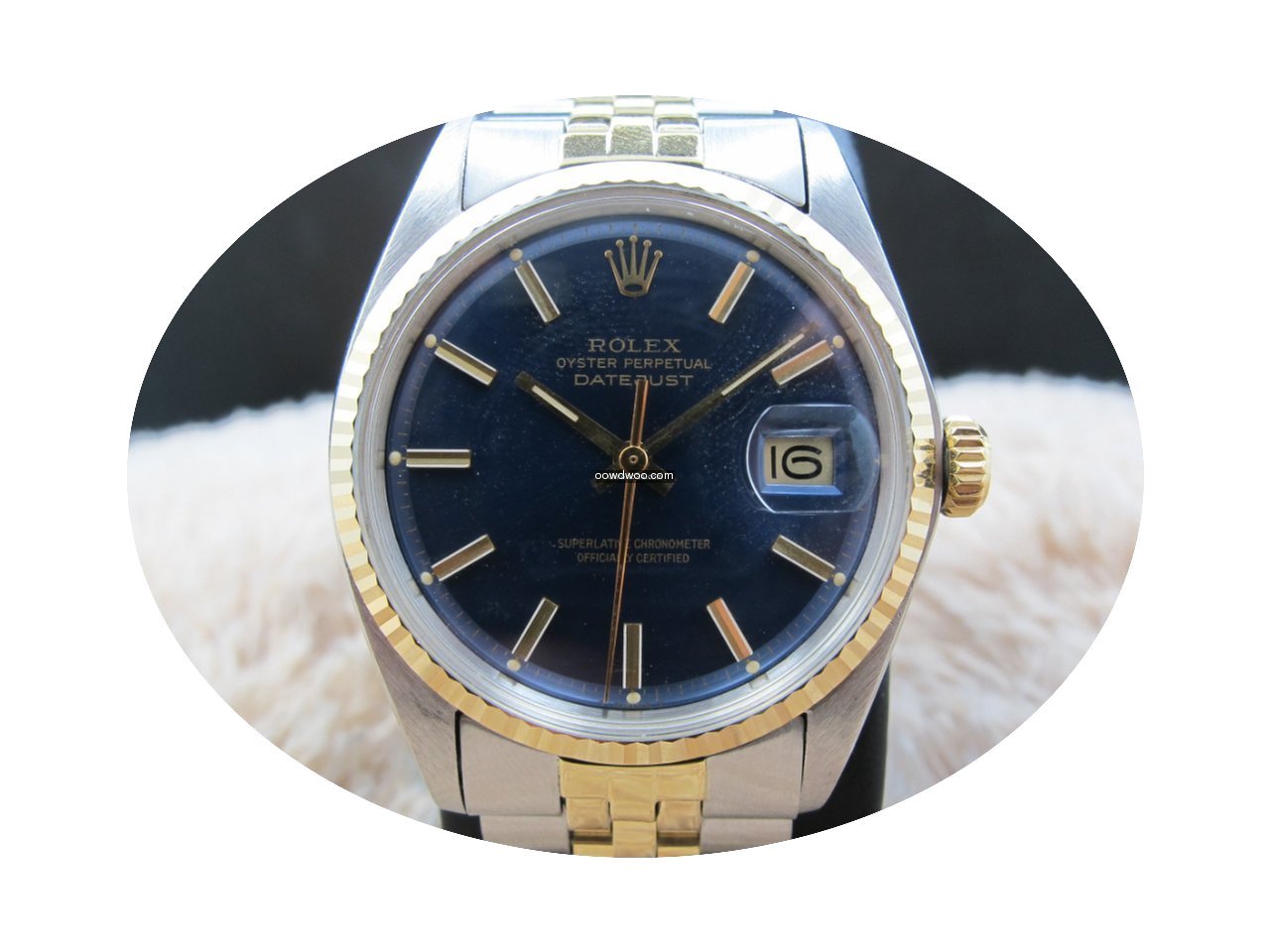 Rolex DATEJUST 1601 2-Tone ORIGINAL Glos...