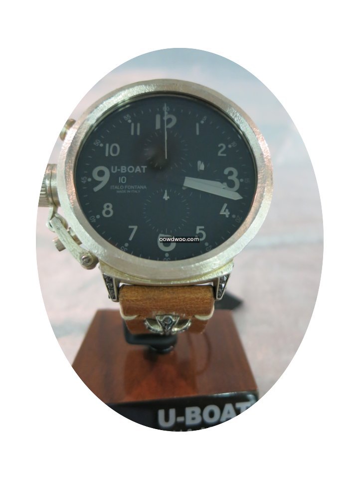 U-Boat Flightdeck 50 CA in 925 Silber mi...