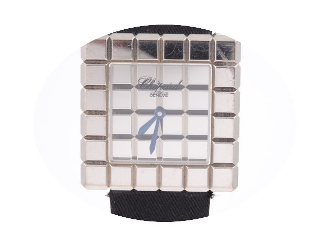 Chopard Ice Cube Weißgold Damenuhr...