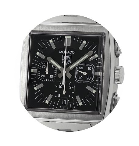 TAG Heuer Monaco Chronograph Stainless S...