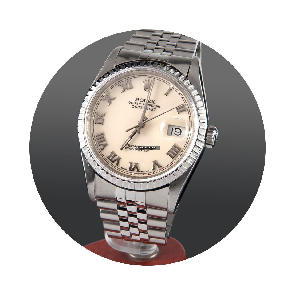 Rolex datejust steel jubile men size...