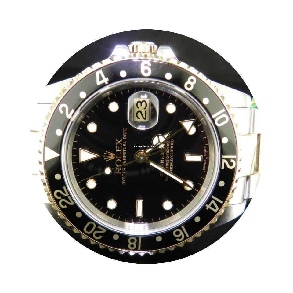 Rolex Gmt Master Ii Ref. 16713 Acciaio-o...