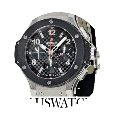 Hublot Big Bang Steel Ceramic Black Dial...