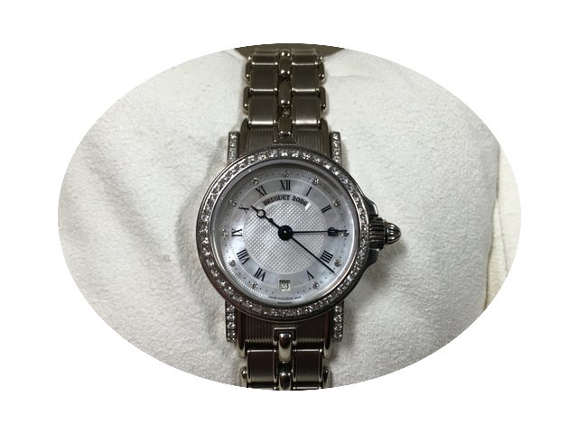 Breguet Ladies Marine 8400BB White Gold ...