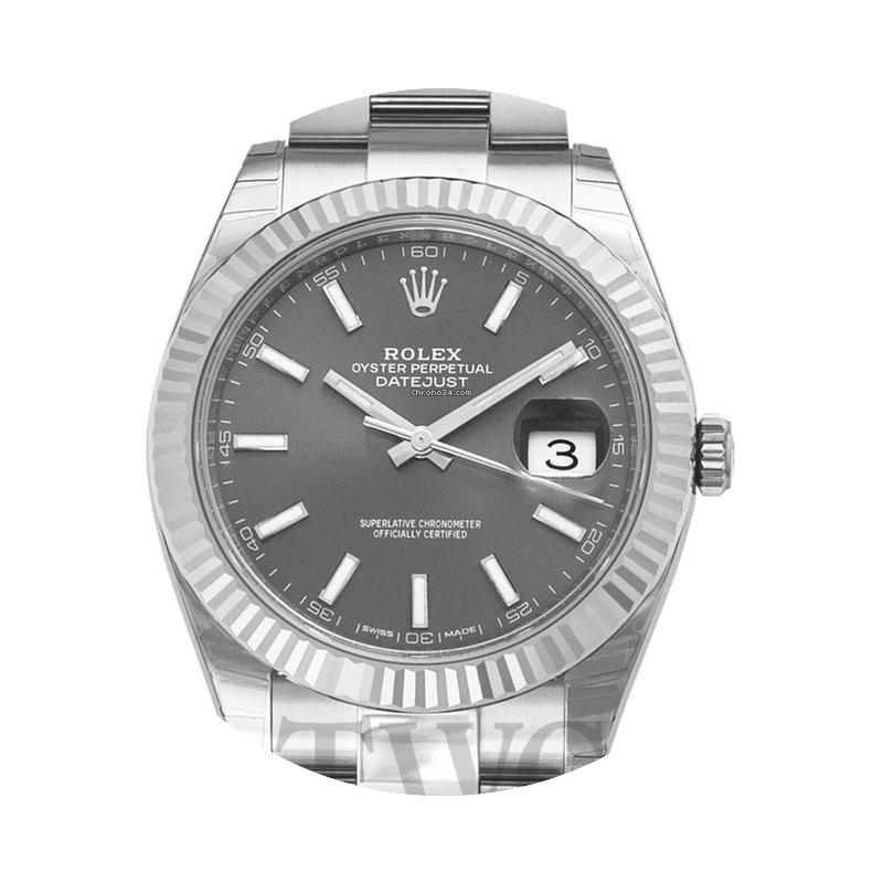 Rolex Datejust 41 Dark Rhodium 18k White...