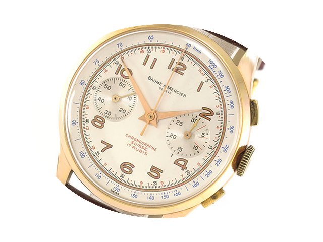 Baume & Mercier Vintage 18k Roségol...