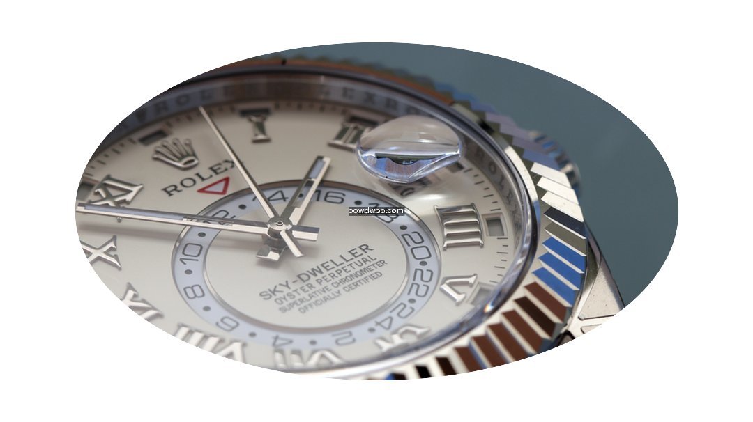 Rolex SKY-DWELLER full white Gold...