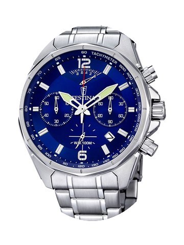 Festina F6835/3 Chronograph Herren 45mm ...