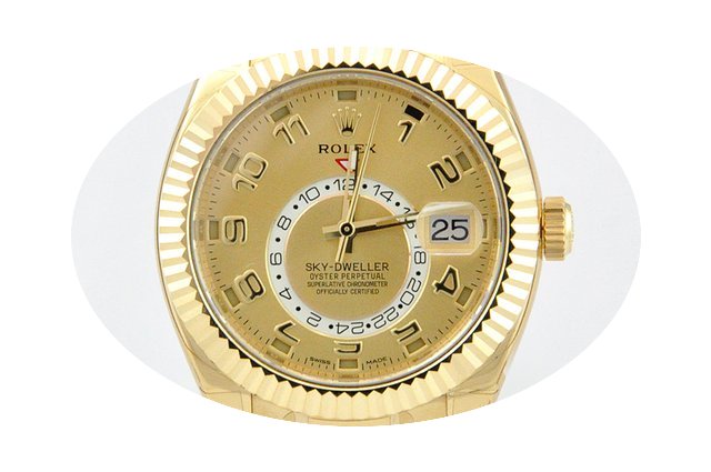 Rolex Sky-Dweller REF 326938 Gelbgold NE...