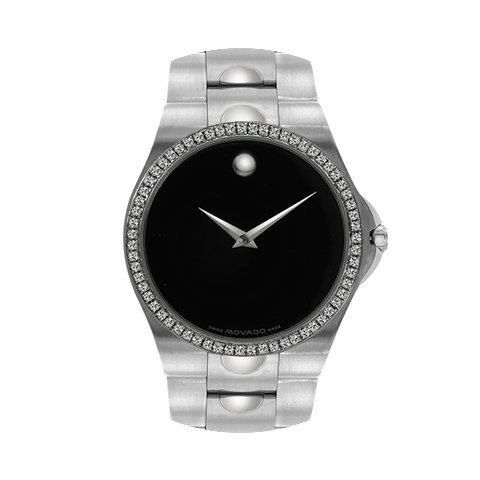 Movado Luno with 1.20 ct. Custom Diamond...