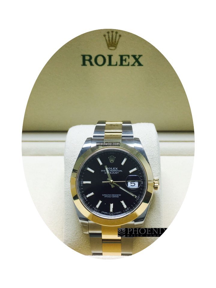 Rolex Datejust 126303 Black Index...