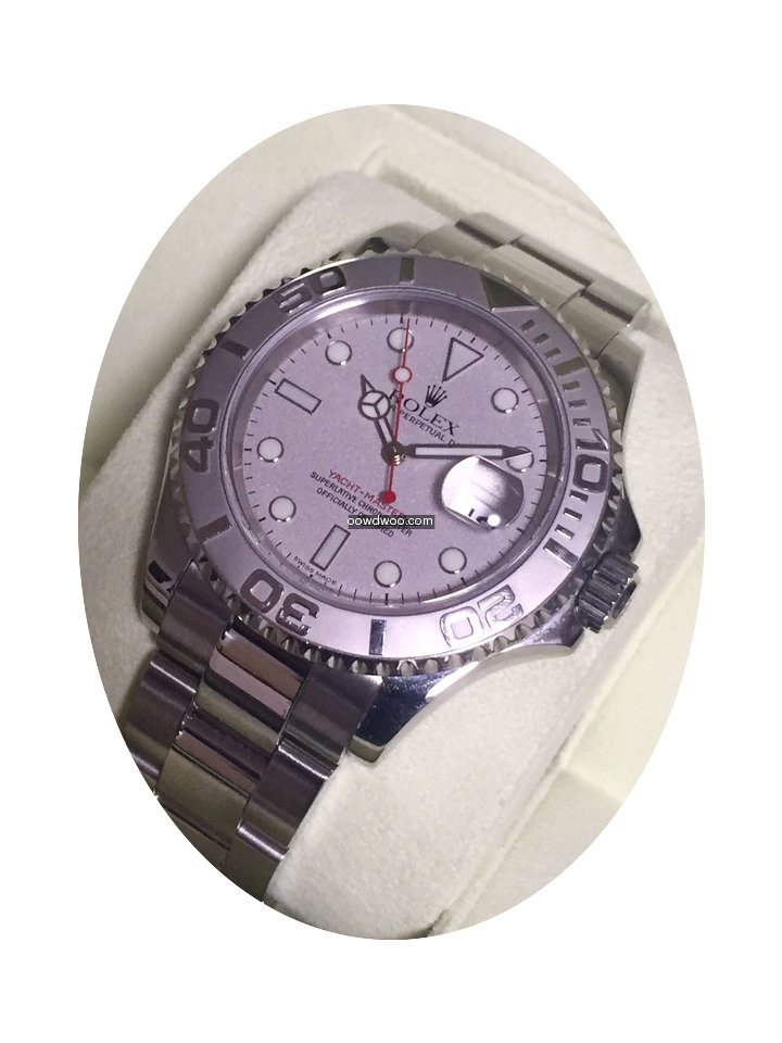 Rolex Yachtmaster Platin Bezel Full Set ...