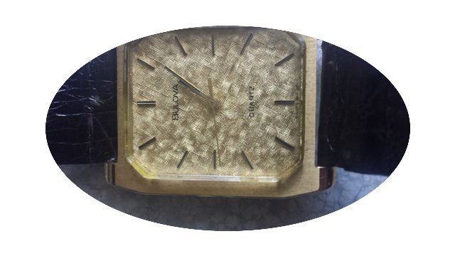 Bulova oro 18k...