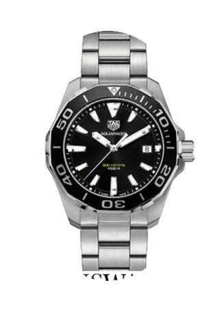 TAG Heuer Aquaracer Quarz 41mm Black Dia...