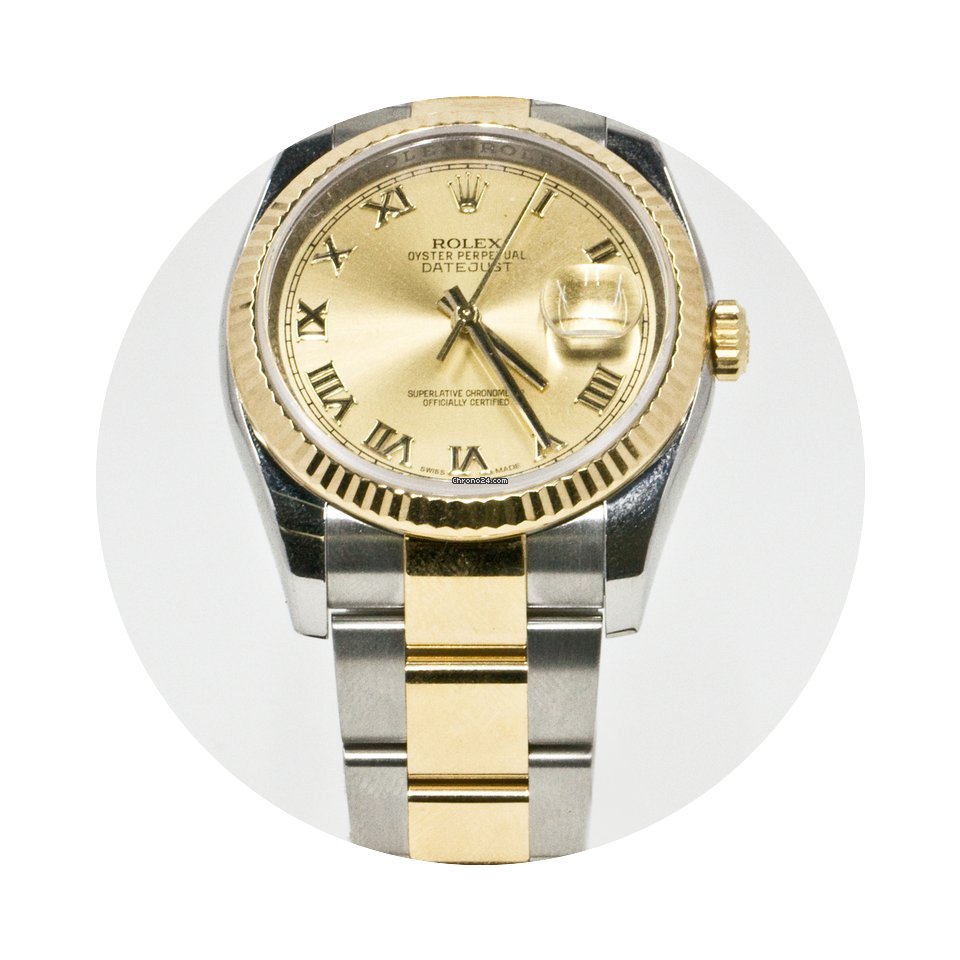Rolex Datejust 116233 Champagne Face Box...