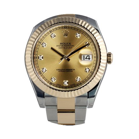 Rolex DATEJUST II 41mm 18K Yellow Gold B...