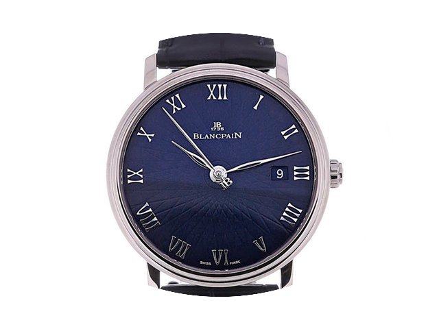 Blancpain Villeret 38 Automatic Blue Dia...