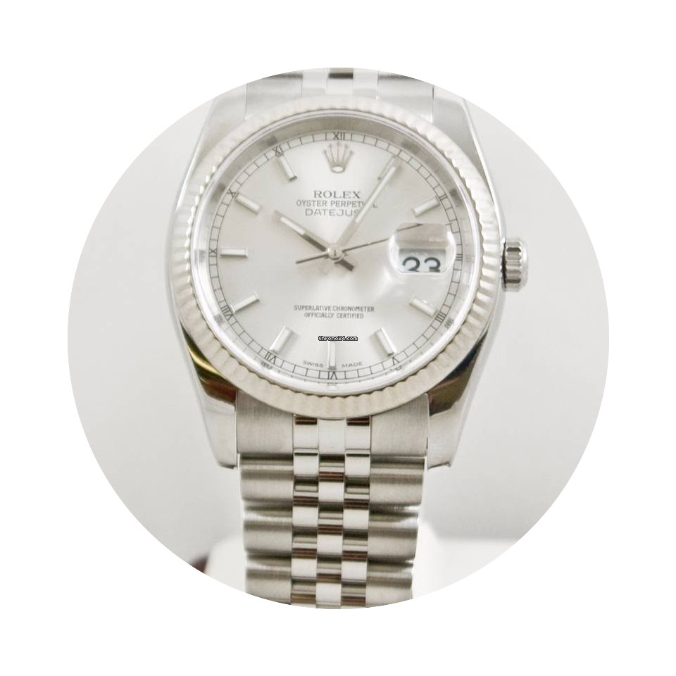 Rolex Datejust 116234 36mm Silver Face B...