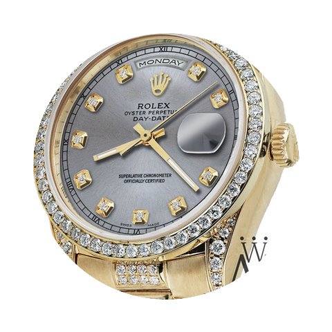 Rolex Presidential 36mm Day Date Grey Di...