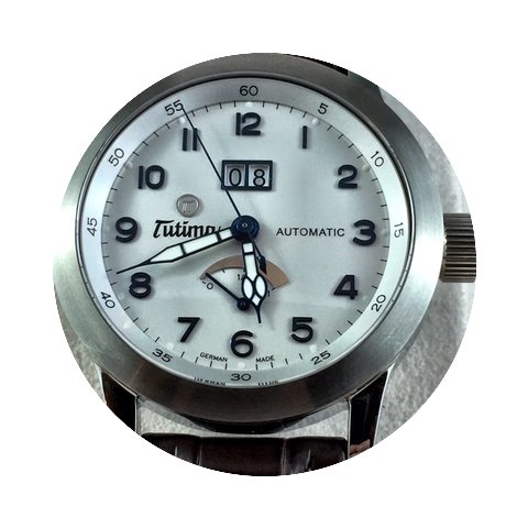Tutima Valeo Reserve White dial Large Da...