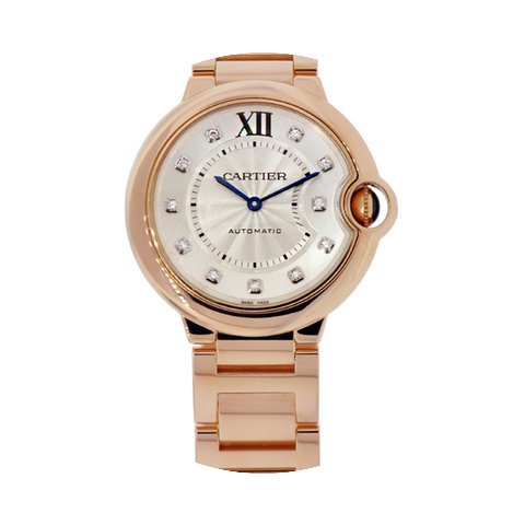 Cartier Ballon Bleu 36mm 18K Rose Gold W...