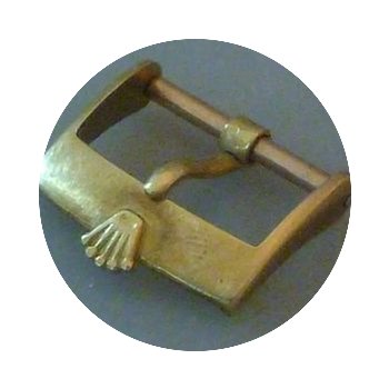 Rolex vintage ardillon buckle 18ct gold ...