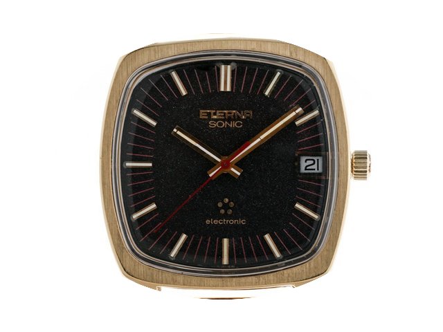 Eterna Sonic 18kt Gelbgold 33x33mm Ref.4...