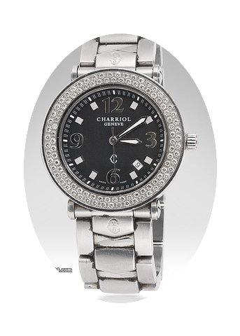 Charriol Colvmbvs Round with Diamonds...
