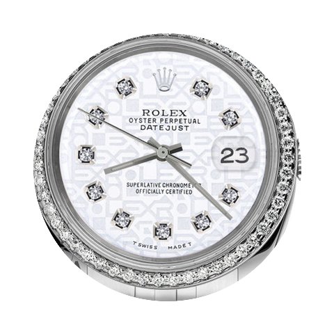 Rolex Ladies Rolex 31mm Datejust White C...