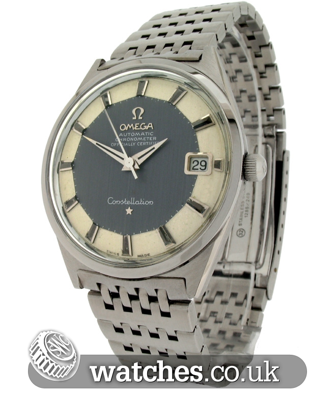 Omega Vintage Constellation Pie Pan Dial...