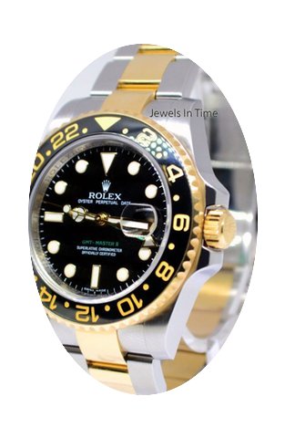 Rolex GMT-Master II 18k Gold Steel &...