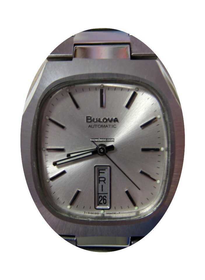 Bulova Day Date Ss Great Watch Extremely...