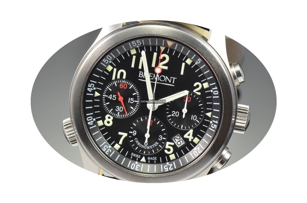 Bremont Pilot Automatic Chronograph Stai...