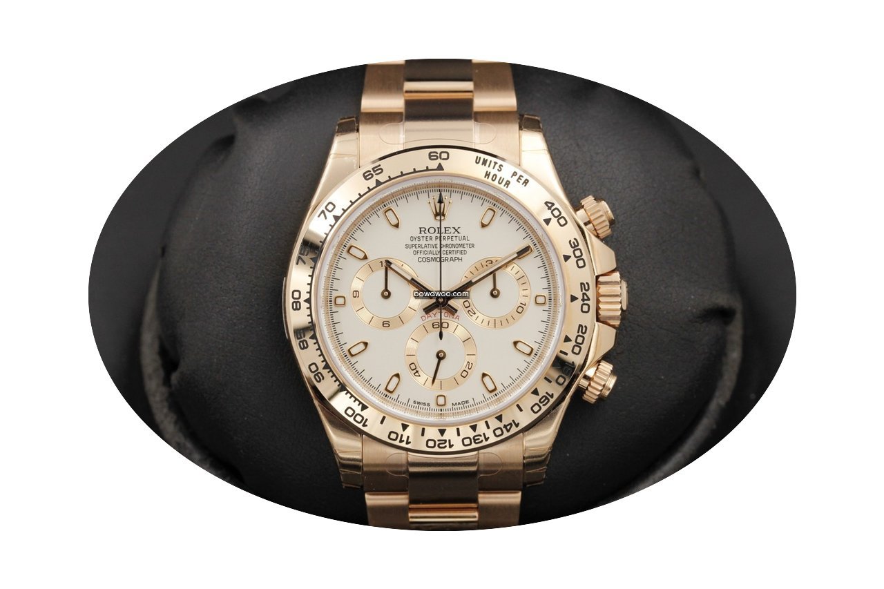 Rolex Daytona 116505 Rose Gold...
