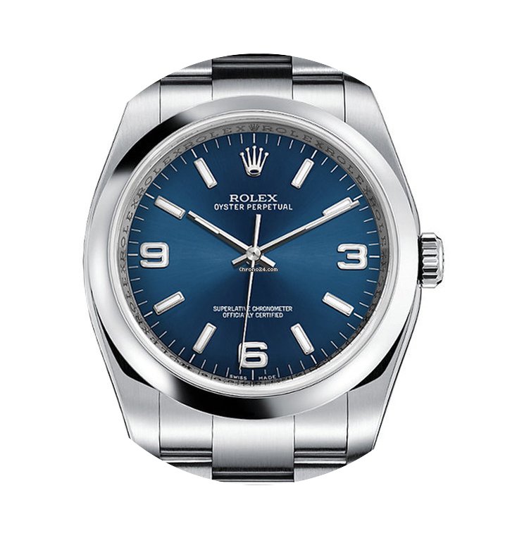 Rolex Oyster Perpetual Blue Dial...
