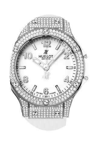 Hublot Big Bang Steel White Pavé...