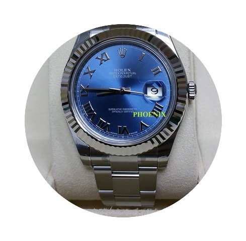 Rolex Datejust 116334 Blue Roman...