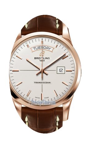 Breitling Transocean Day Date Mens Watch...