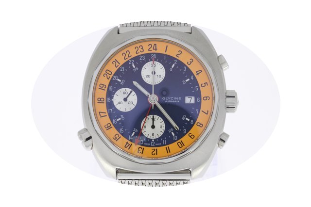 Glycine Airman SST GMT Chronograph...