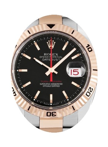 Rolex Datejust 36 116261-BLKSTO Black In...