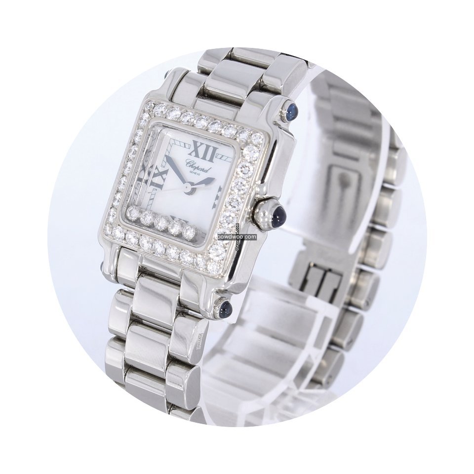 Chopard ' Happy Sport ' Damenuhr Mit Bri...